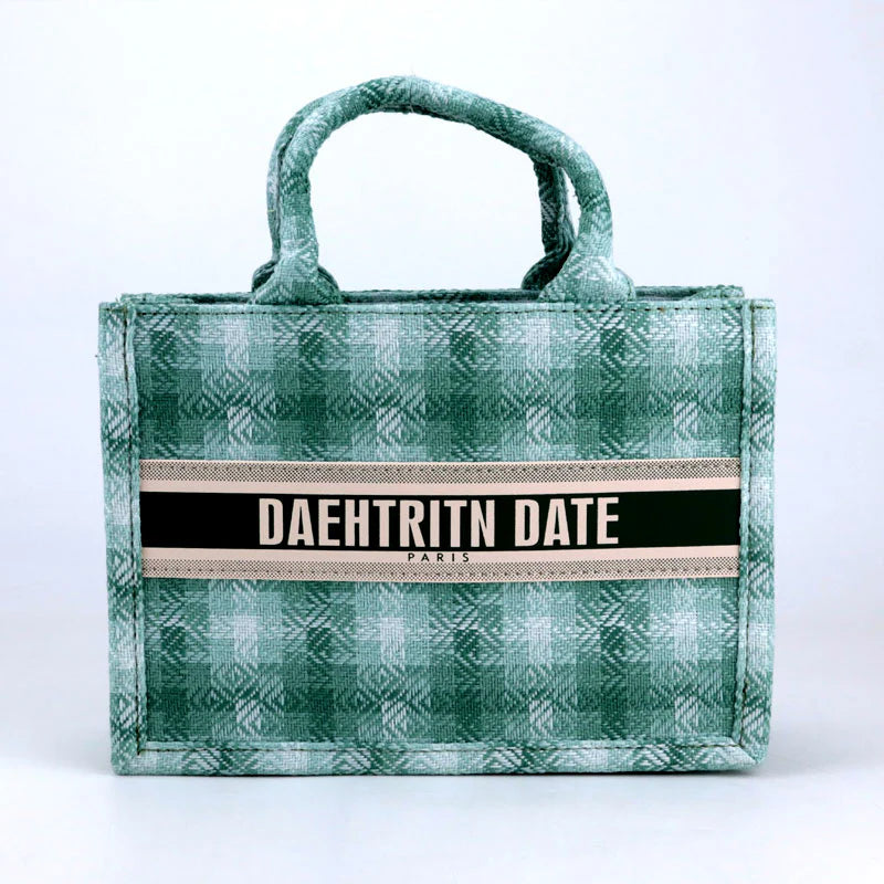 Canvas Book Tote Bag