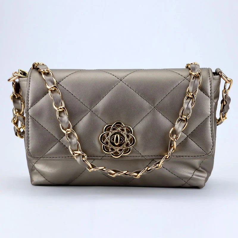 Metal Chain Shoulder Bag