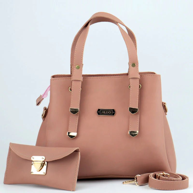 2pcs Leather Handbag - Spunkz