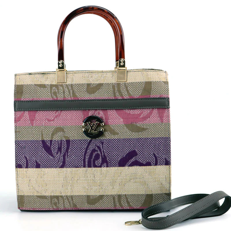 Handle Canvas Satchel bag