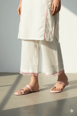 Heart Pink Toe Ring Slides (11076) - Spunkz