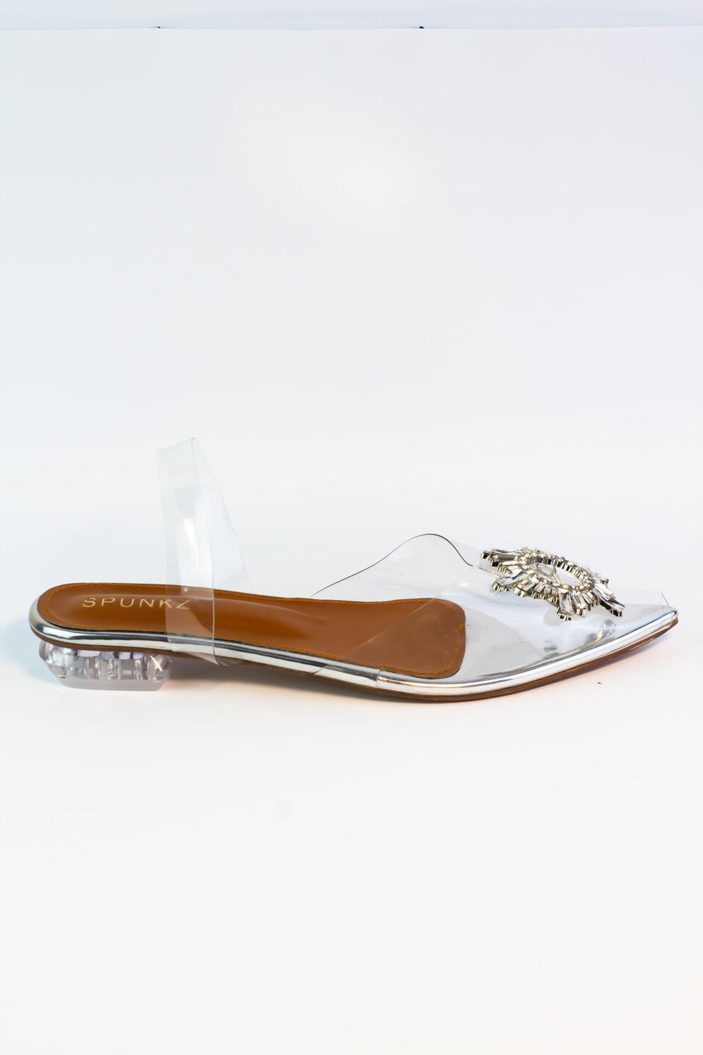 Cinderella Flats (Silver) - Spunkz