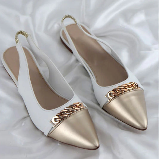Slingback Flat Shoes