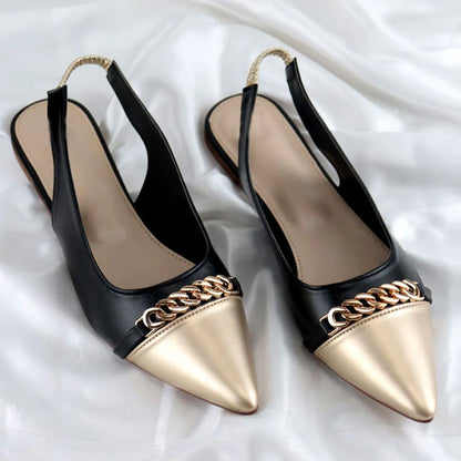 Slingback Flat Shoes