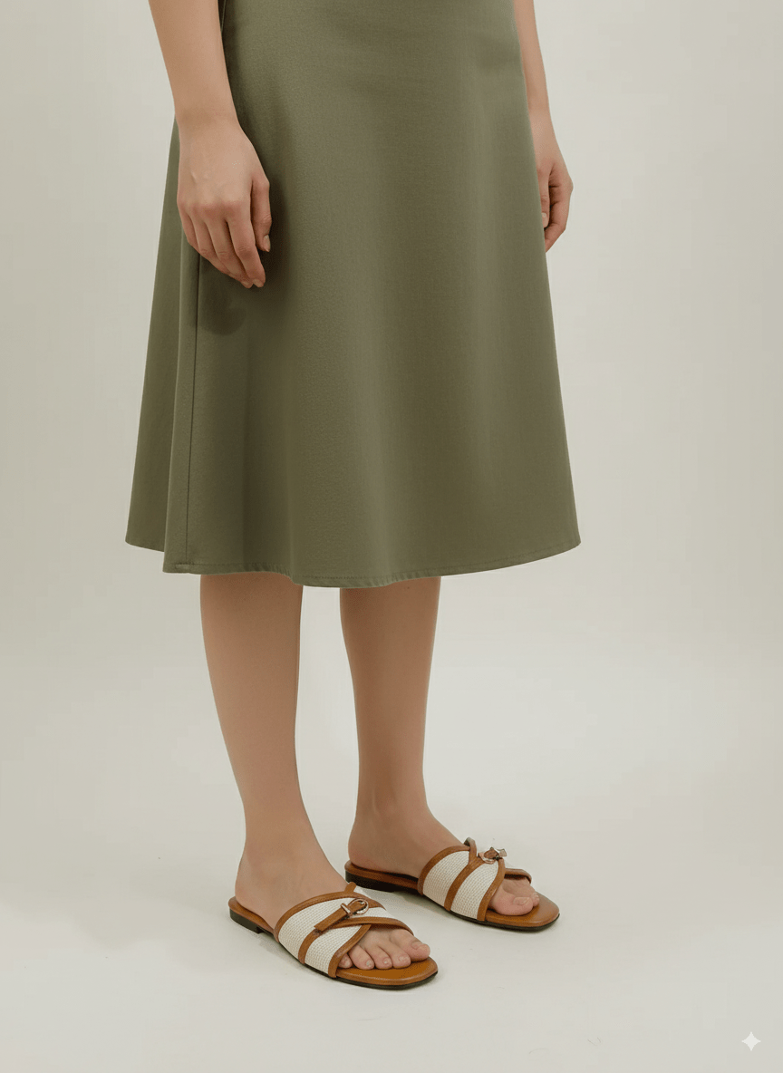 Buckle Slip - On Flats - Spunkz