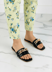 Golden Chain Slippers - Spunkz