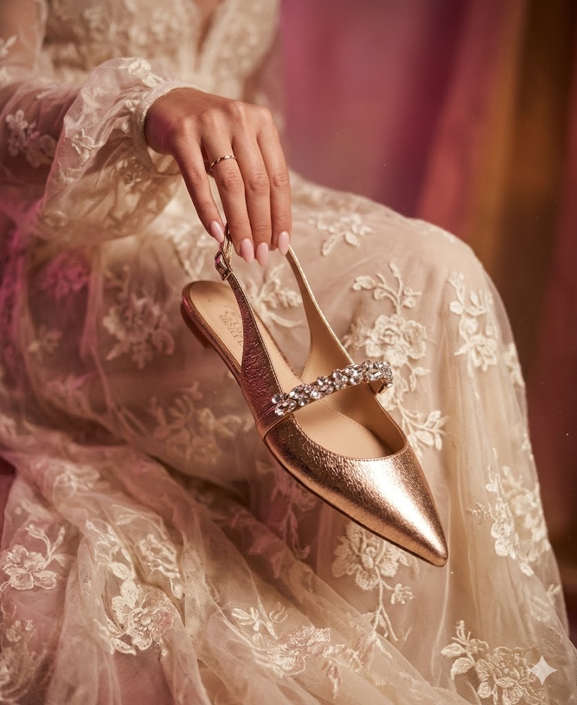 Gulnaar Slingback Mules