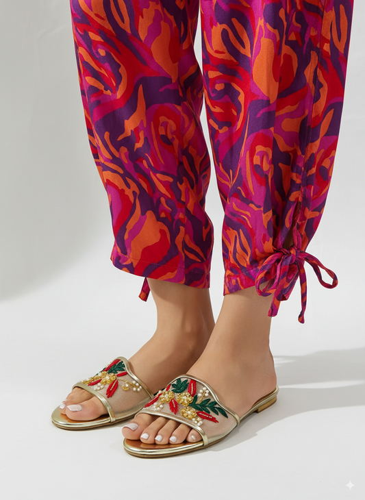 Spunkz Anarkali Slippers