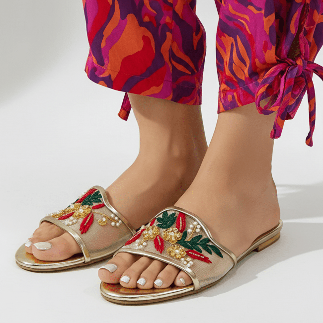 Spunkz Anarkali Slippers - Spunkz