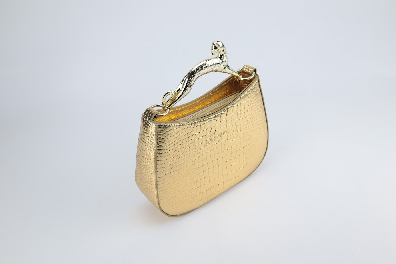 Spunkz Lanvin Crocs PU Leather Handbag