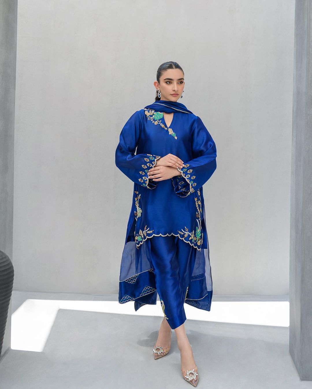 Begum Cinderella Heels - Spunkz Transparent Sun Buckle Heel