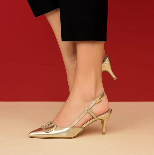 Velano Party Slingback Heel 90060