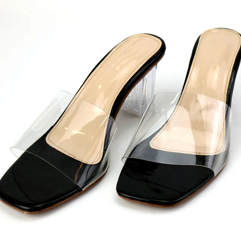Crystal Transparent Heels 910408